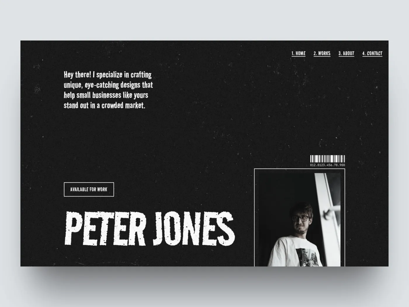 Grunge - Astro Website Template